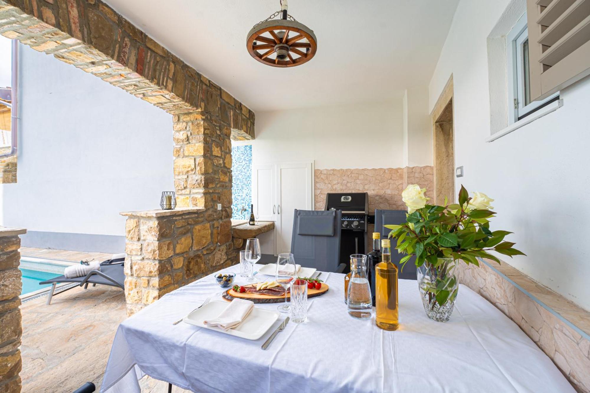 Holiday Home Belveder Motovun With Heated Pool Livade Exterior foto