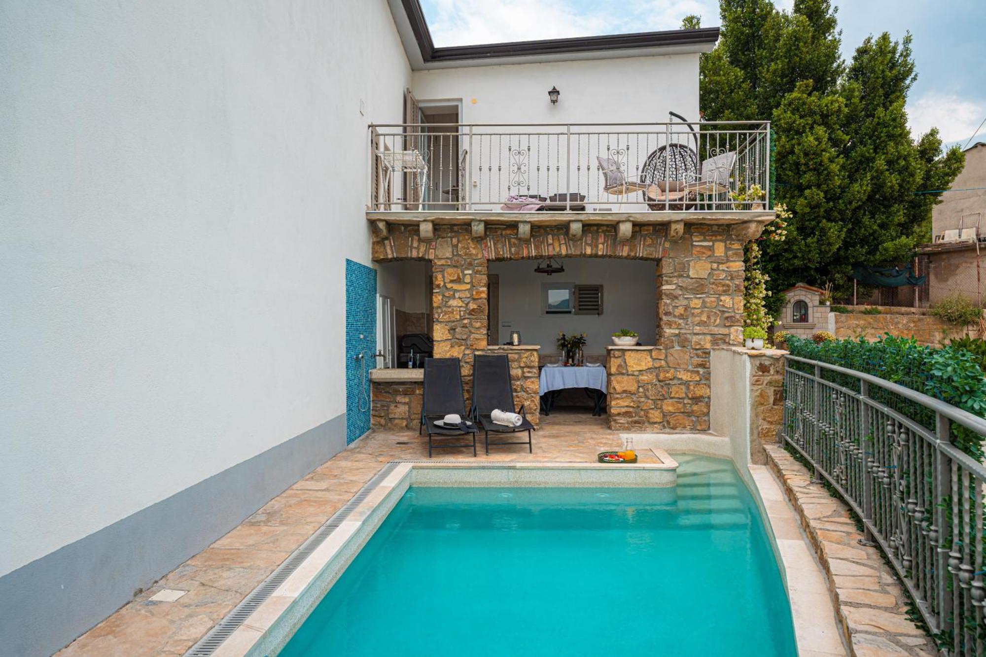Holiday Home Belveder Motovun With Heated Pool Livade Exterior foto