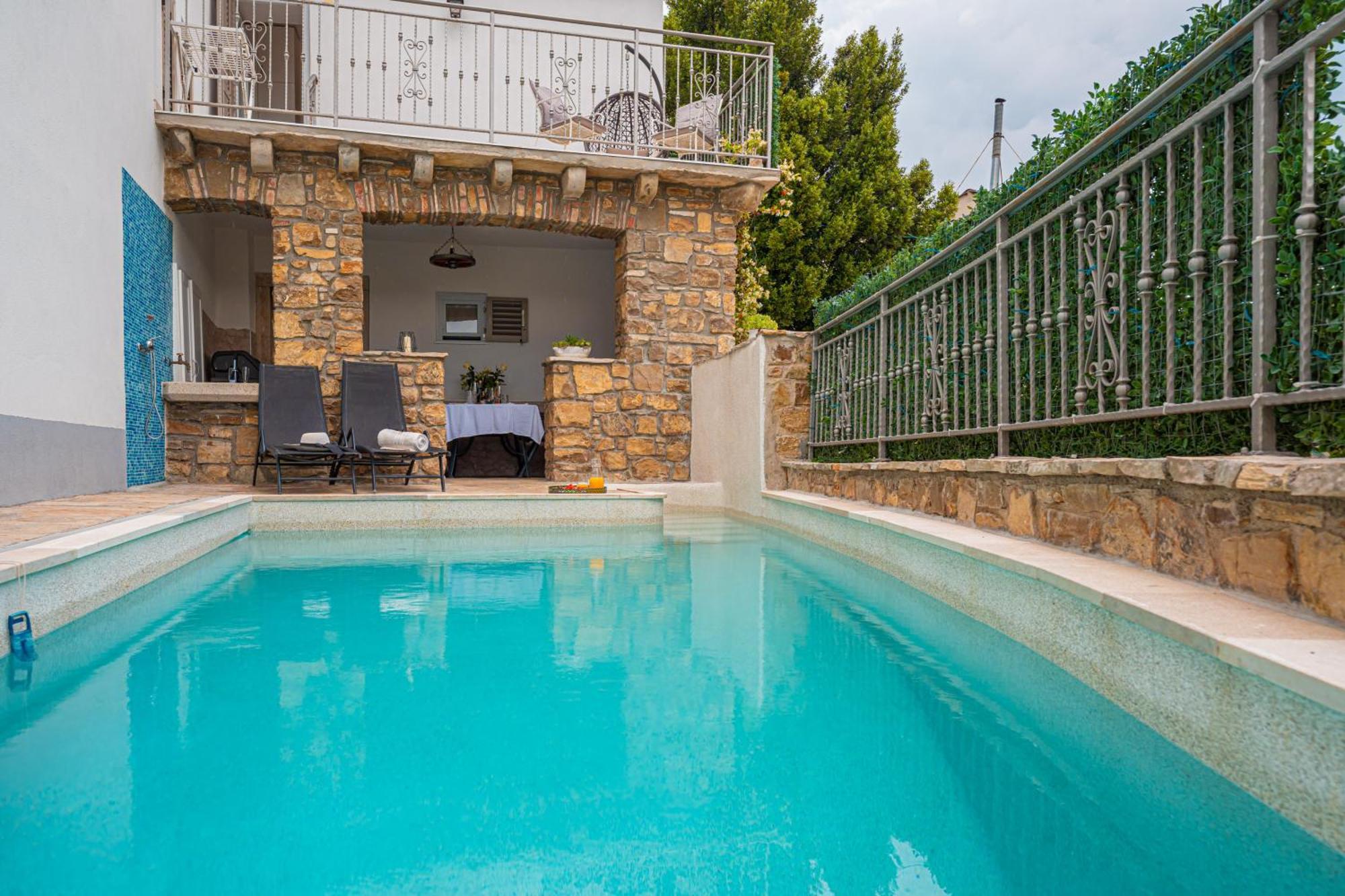 Holiday Home Belveder Motovun With Heated Pool Livade Exterior foto